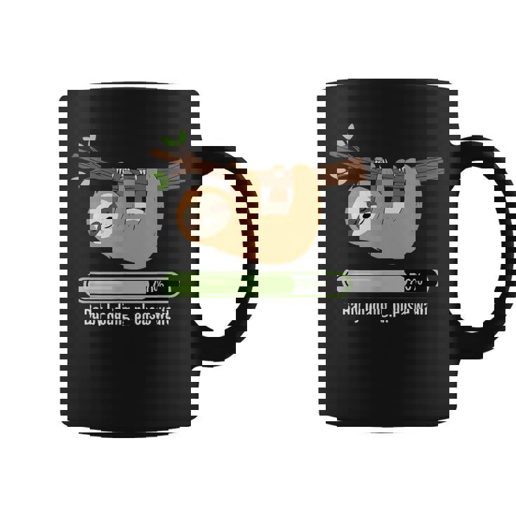 Baby Loading Please Wait ナマケモノのユーモア コーヒーマグ