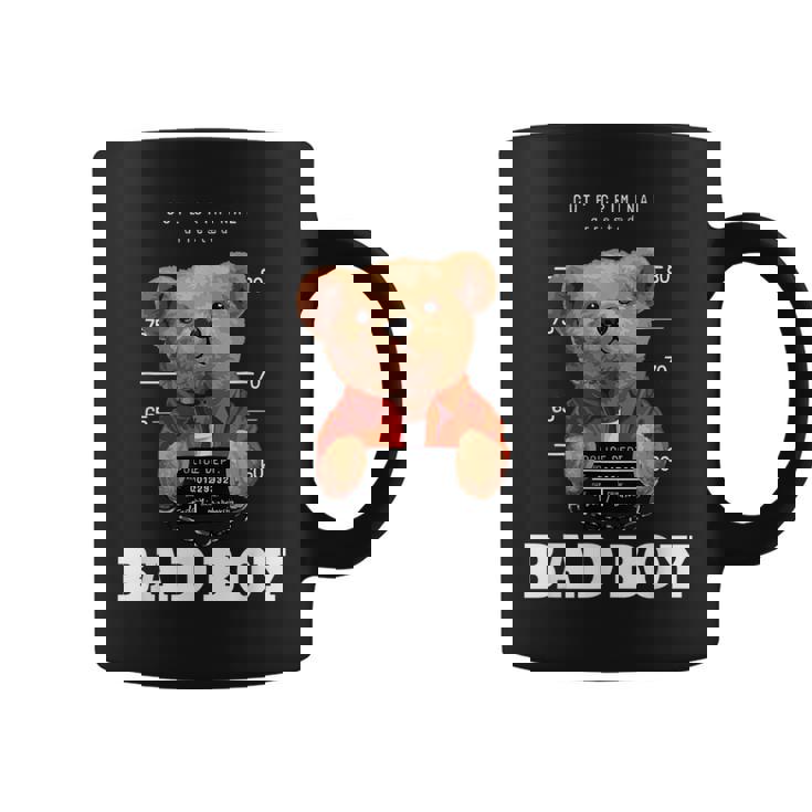 Bad Boy Teddy Bear Graphic tyle Fun コーヒーマグ