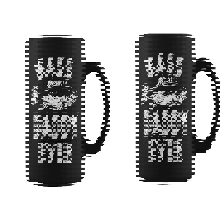 Bass Daddy Ever Fishing Daddy Father's Day コーヒーマグ