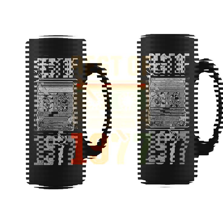 Best Of 1977 オールド・カセット 49歳の誕生日 レトロ コーヒーマグ