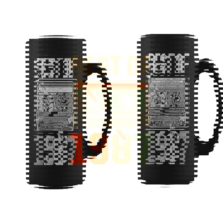 Best Of 1987 オールド・カセット 39歳の誕生日 レトロ コーヒーマグ