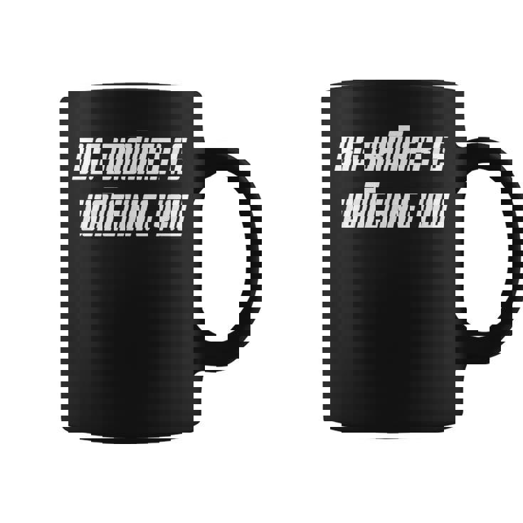 Big Brother Is Watching You ホワイト ボールド 1984 オーウェル 引用 コーヒーマグ