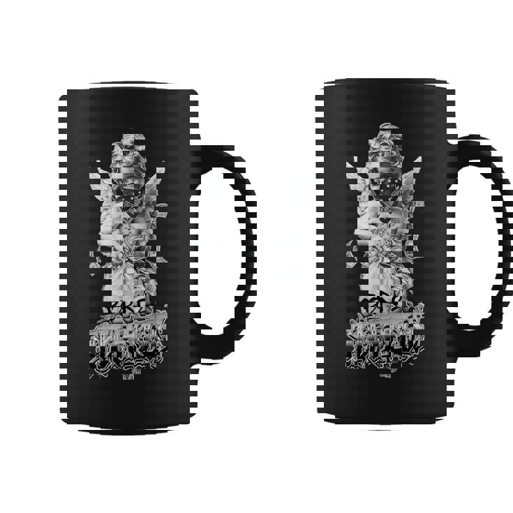 Born To Hustle タトゥーアート チカーノ・ギャングスター・エンジェル・パヤソ コーヒーマグ