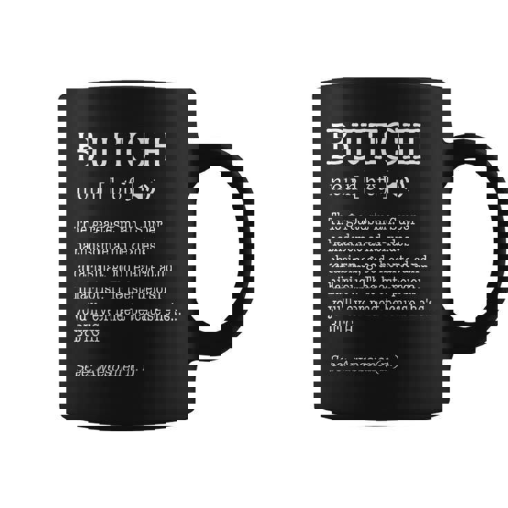 Butch 大人用 メンズ ファーストネーム定義 パーソナライズ コーヒーマグ