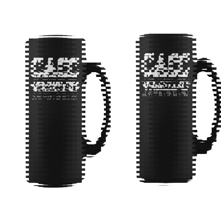 Cacc-キャッチ-レスリング コーヒーマグ