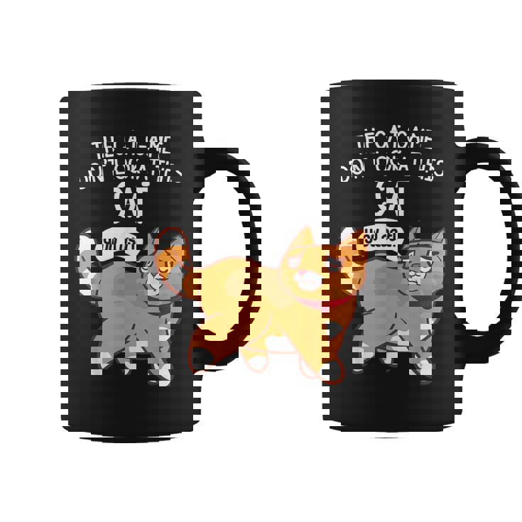 The Cat Game Don't Look At This Cat You Lost Kitten コーヒーマグ