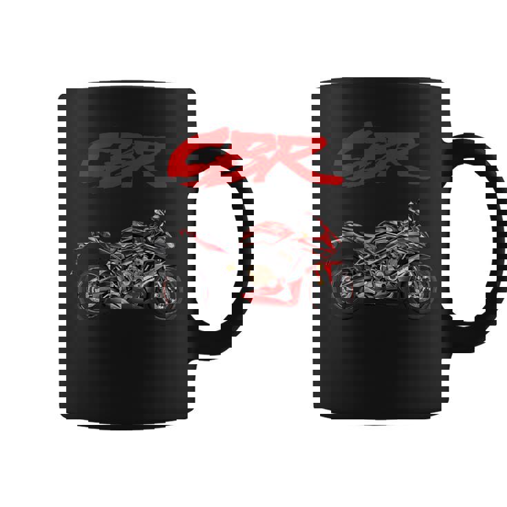 Cbr、オートバイ、オートバイ、ロードレース、バイカー、スポーツバイク、Cbr 長袖tシャツ コーヒーマグ