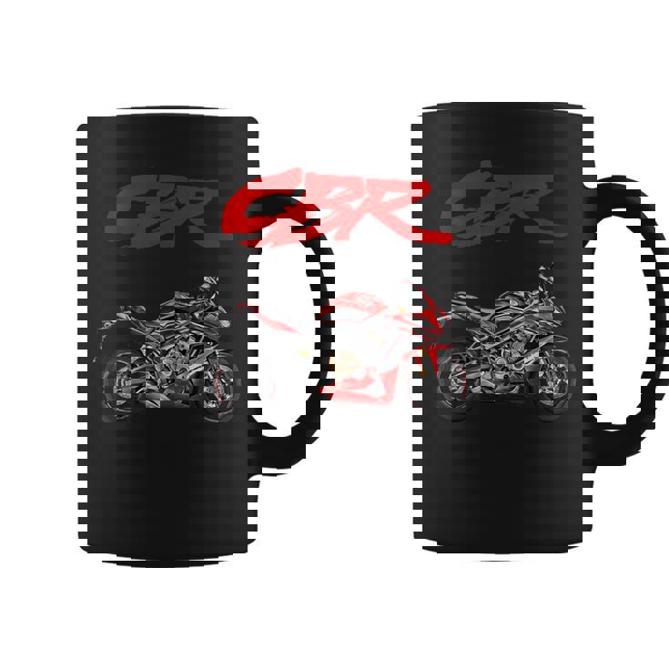 Cbr、オートバイ、オートバイ、ロードレース、バイカー、スポーツバイク、Cbr。 コーヒーマグ