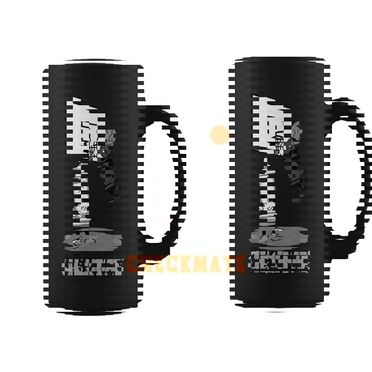 Checkmate Pawn Defeat King In Basketball チェスtシャツ コーヒーマグ