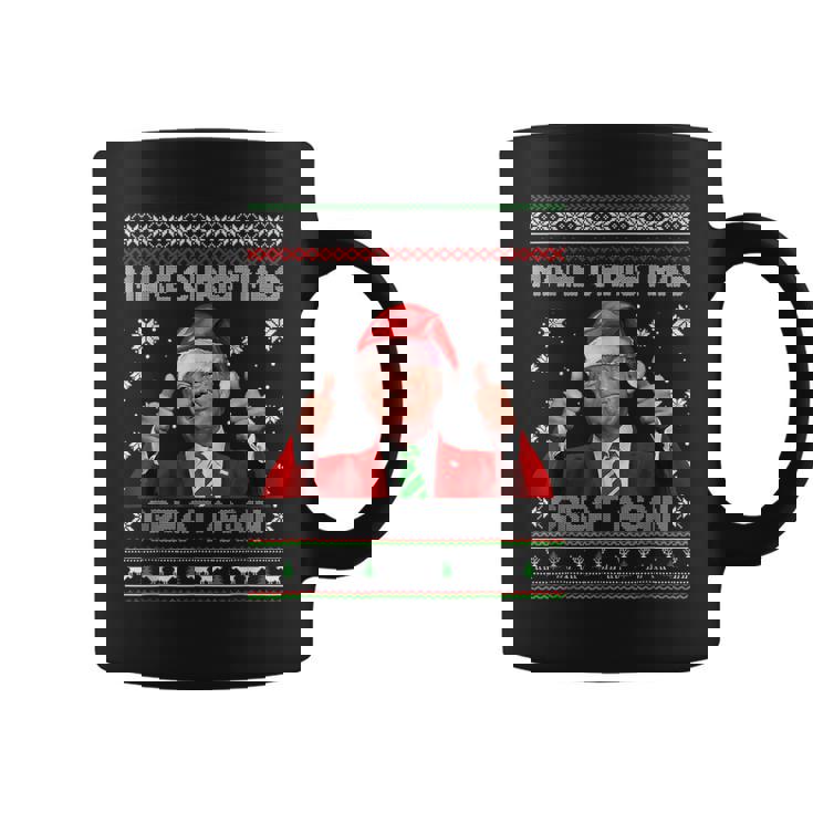 Make Christmas Great Again Xmas Trump Pajamas Ugly Coffee Mug