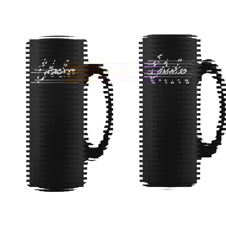 Colombia レトロなスタイルのコロンビア 長袖tシャツ コーヒーマグ