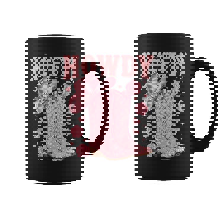 Country Girls Rodeo Woman Pink Cowgirl Howdy Coffee Mug