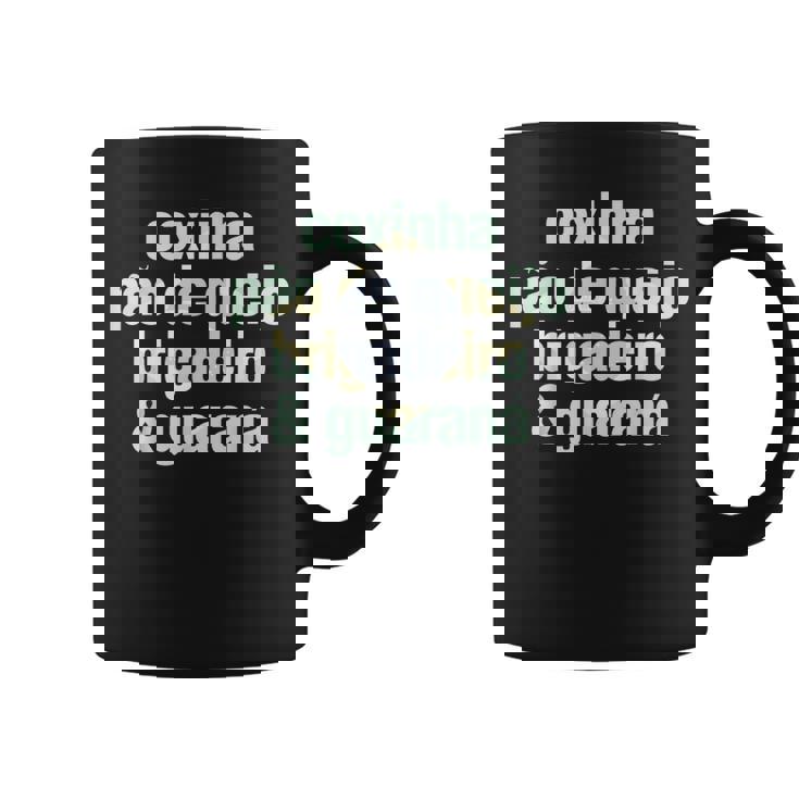 Coxinha Pao De Queijo Brigadeiro & Guarana ブラジル料理 コーヒーマグ