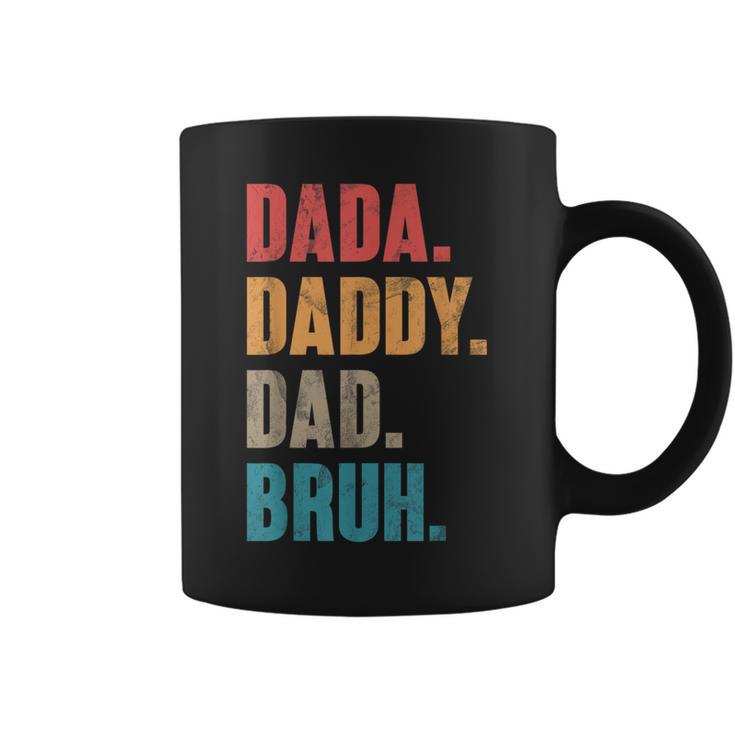Dada Daddy Dad Bruh Retro Festa Del Papàintage Parent Tazze