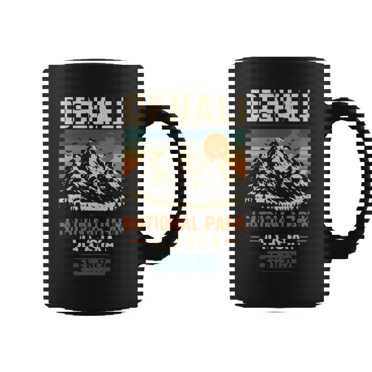 Denali National Park Alaska Est 1917 Coffee Mug