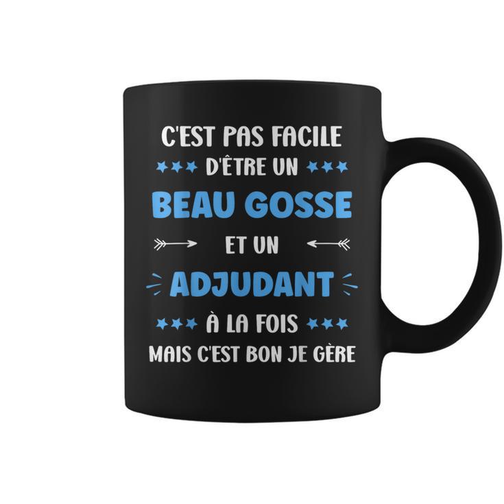Départ Métieruper Adjudant Humour Beau Gosse Adjudant Tasse