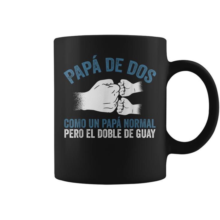 Día Del Padre Un Papá Normal Pero El Doble De Guay Taza de café