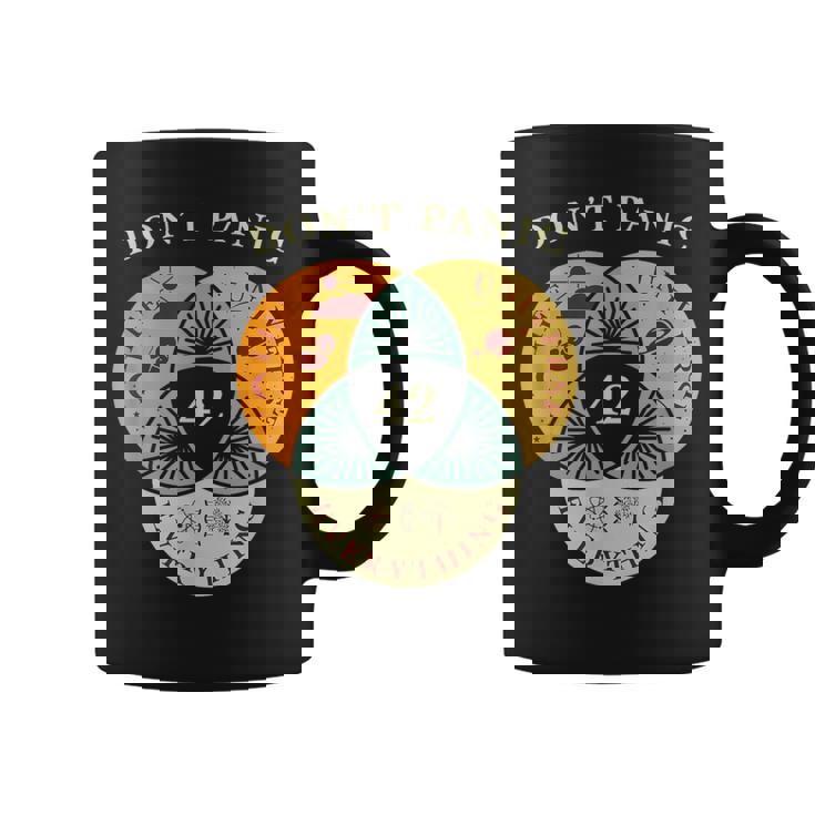 Don't Panic Life Universe Everything 42F 宇宙愛好家 コーヒーマグ