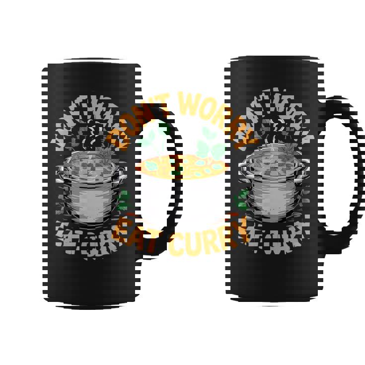 Don't Worry Eat カレー インド料理 コーヒーマグ