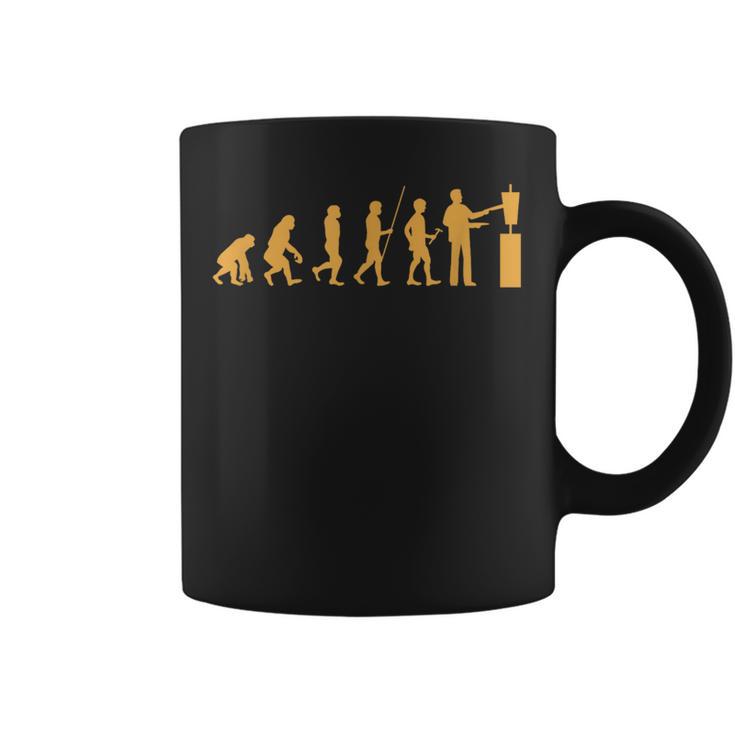 Donateur Kebab Évolution Rôtisserie Pita Pain Plat Cadeau Tasse
