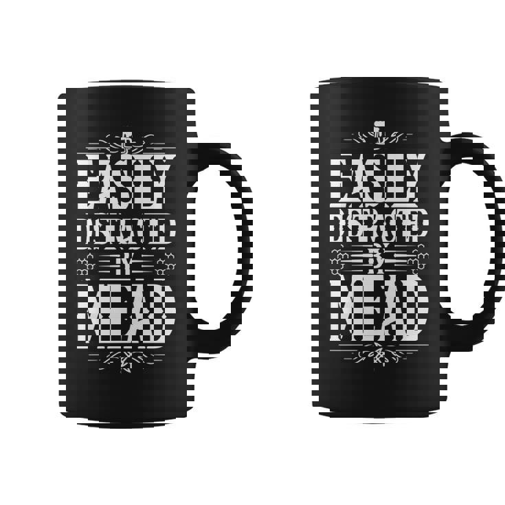 Easy Distracted By Mead 長袖tシャツ コーヒーマグ