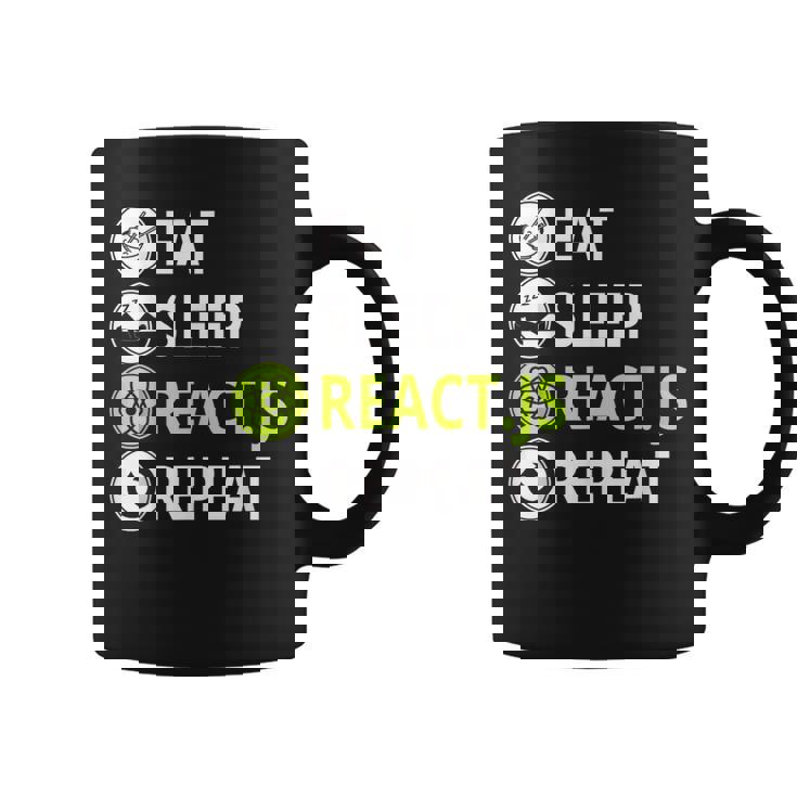 Eatleep ReactJs Repeat Javascriptプログラマー用 コーヒーマグ