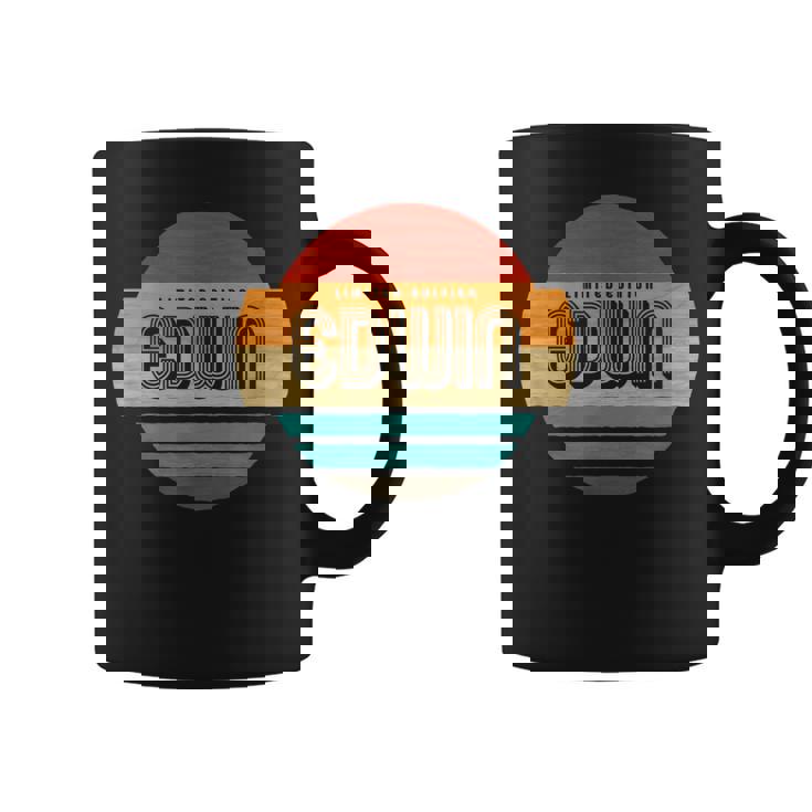 Edwin 名称 レトロ・ヴィンテージ・サンセット 限定版 コーヒーマグ