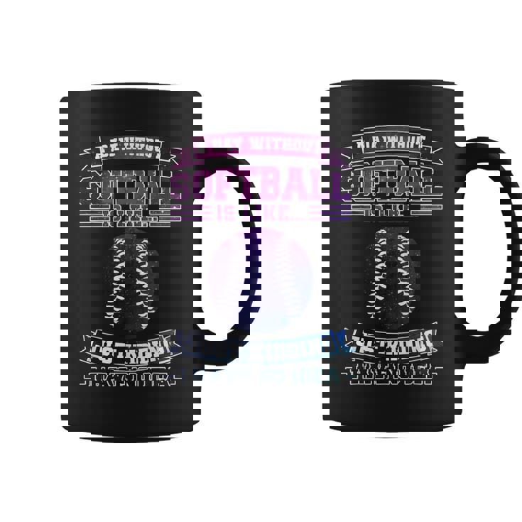 Ein Tag Ohne ソフトボール Ist Wie ソフトボール コーヒーマグ