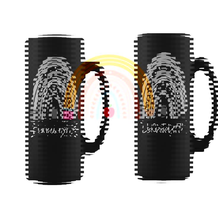 Elementary PTO Rainbow Parent Teacher Organization Student Coffee Mug