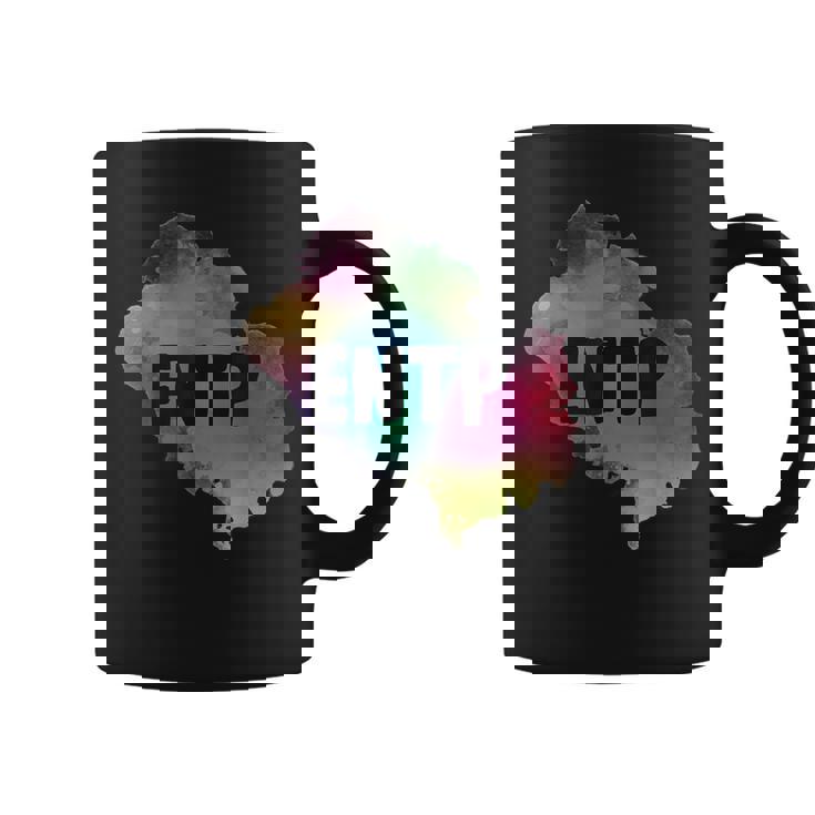 Entp Extrovert Myers Briggs パーソナリティタイプ 水彩画 コーヒーマグ