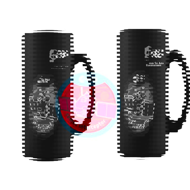 Esa欧州宇宙機関ミッション彗星迎撃パッチ コーヒーマグ