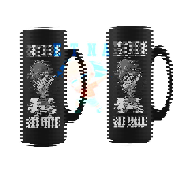Estonian And Proud Estonian Boy Estonia Flag Coffee Mug
