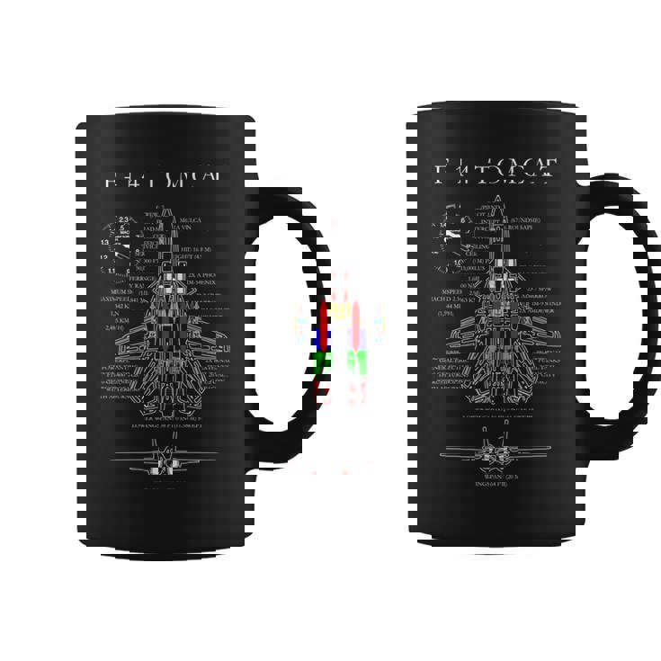 F-14 Tomcatpecs シャツ 長袖tシャツ コーヒーマグ