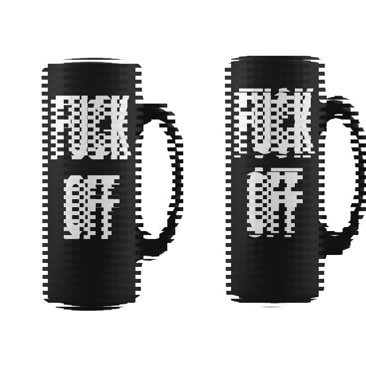 Fack Off – デザイン – Fuck Off コーヒーマグ