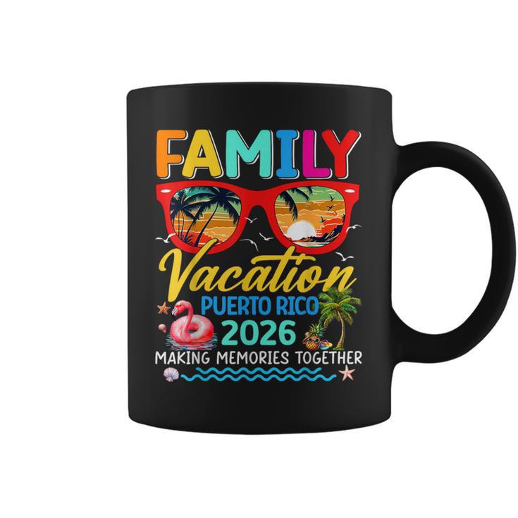 Family Vacation Puerto Rico 2026 Summer Matching Group Trip Coffee Mug