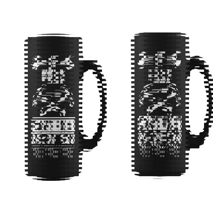 Felix Fix It Divertente Compleanno Personalizzato Nome Papà Idea Regalo Tazze