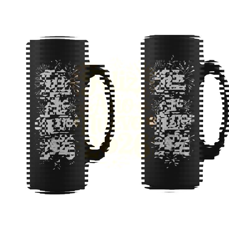 Feliz Año Nuevo 2026 Happy New Year Spanish Mexican Latin Coffee Mug