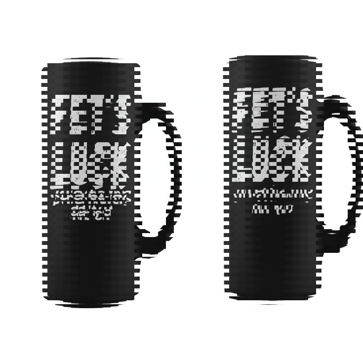 Fet's Luck コーヒーマグ