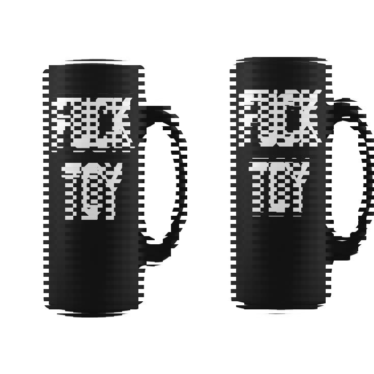 Fuck Toy 面白いことわざ皮肉なノベルティセクシーセックス 長袖tシャツ コーヒーマグ