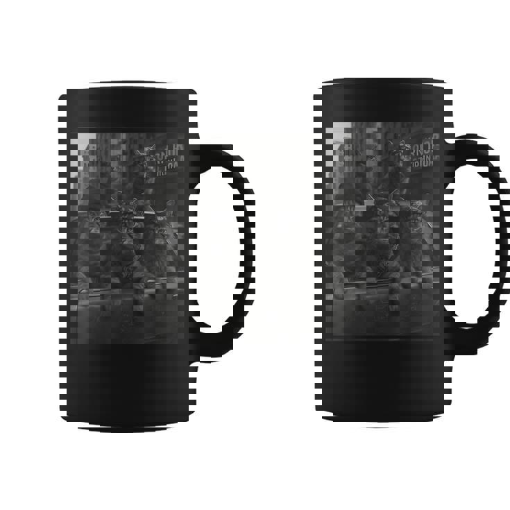 Cat Gang Memetreet 皮肉な猫ギャングスター コーヒーマグ