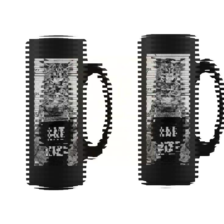 Cats Picture I Hate Peopleaying コーヒーマグ