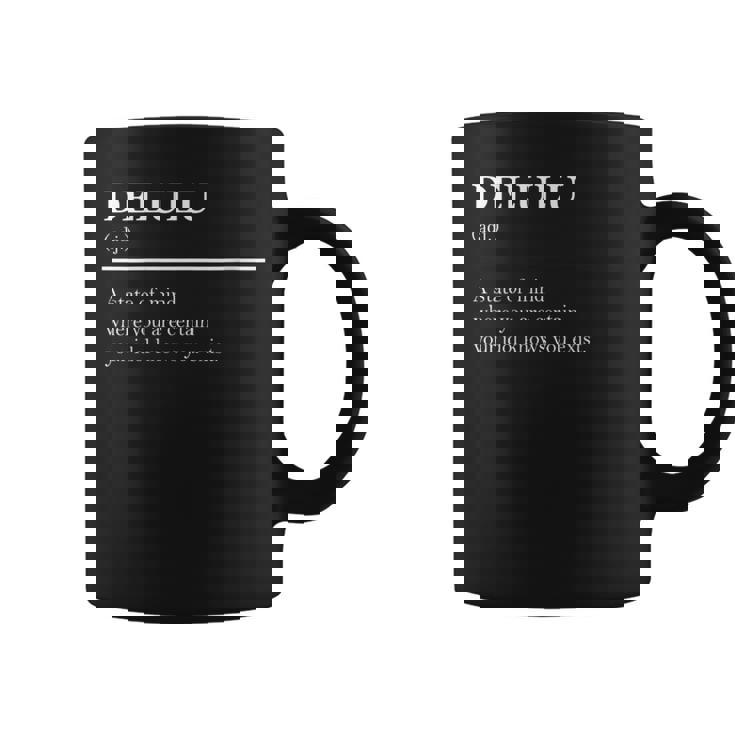 Definition Delulu Fandom Idol Meme Definition Coffee Mug