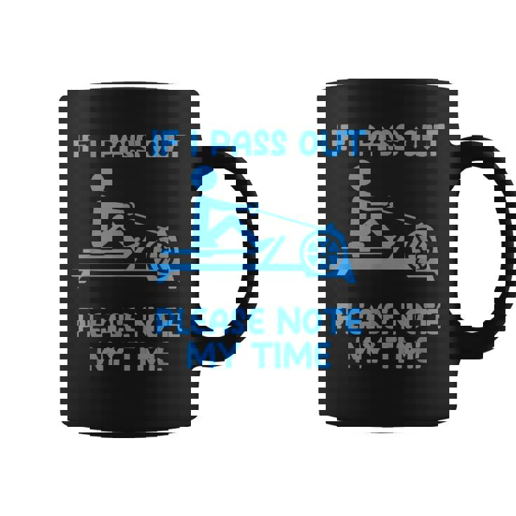 Erg Machine Gym Ergometer Rowing Exercise Coffee Mug