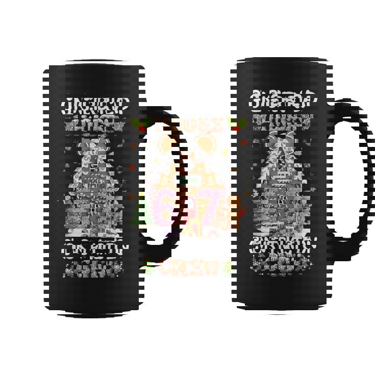 Gingerbread House Construction Crew 67 Decorating Baking Coffee Mug