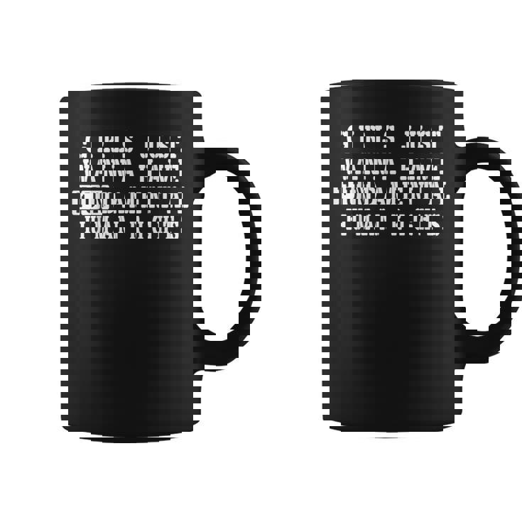 Girls Just Wanna Have 基本的な人権 コーヒーマグ