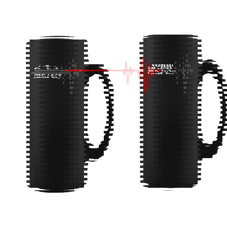 Go Ahead Make My Day おもしろギフト ヴィンテージ コーヒーマグ