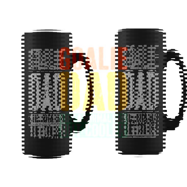 Goalie Dad Uomo Festa Del Papà Portiere Papà Tazze