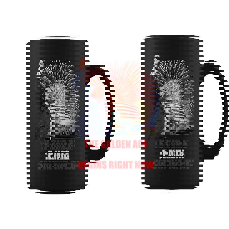 The Golden Age Of America Begins – Trump Inaugurationpeech コーヒーマグ