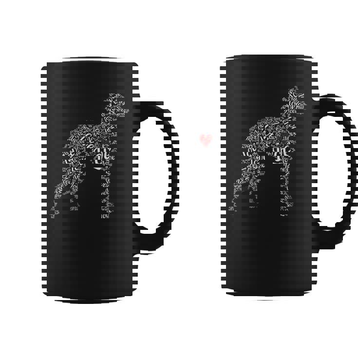 Greyhound I Love Greyhounds コーヒーマグ