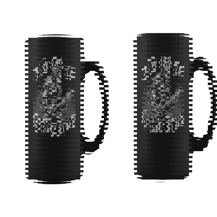 A Guy Like Me Is Hard To Find Bigfoot Punk Rock Roll Coffee Mug